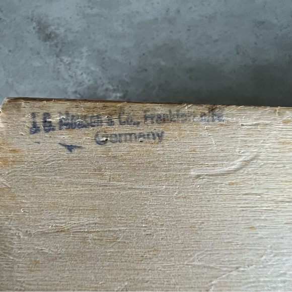 Vintage Mouson & Co Germany Wooden Box - Picture 7 of 8